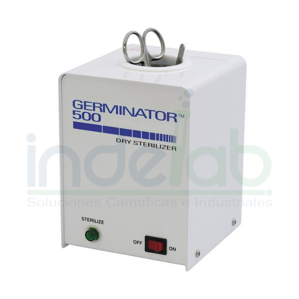 Esterilizador para instrumental quirúrgico. GERMINATOR 500.