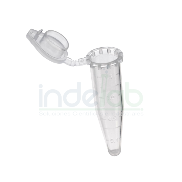 Tubos de microcentrífuga, de 1,5 ml, con tapa de cierre seguro. Biologix /80-0015