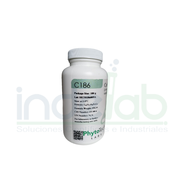Pantotenato de calcio 100 g / PhytoTech Labs C186.